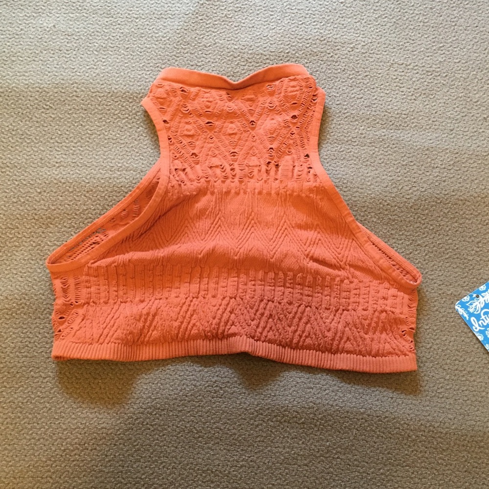 Free People So Bright Seamless Longline Bralette - Picture 4 of 5